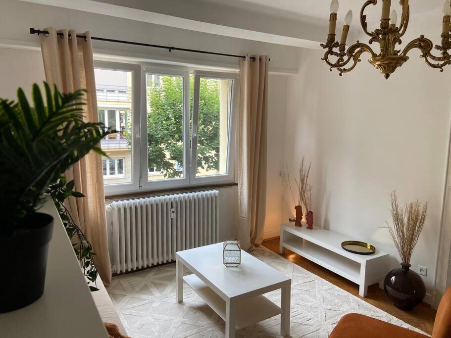 Апартаменты Charismatique Orangerie-10Min Parlement Eu-Wifi-Tv Страсбург Экстерьер фото